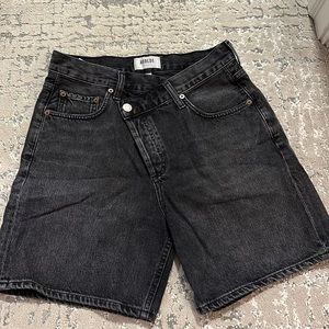 Agolde Criss Cross short